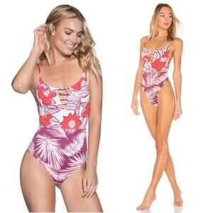 MAAJI Colombia Reversible Ivonne Cut Out Swimsuit One Piece Size XS Resort wear